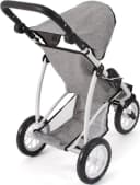 CHIC2000 Puppenbuggy Leon Melange Grau - Jogging Buggy mit Verstellbarem Griff Bild 3