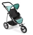 CHIC2000 Puppenbuggy Leon Melange Mint mit höhenverstellbarem Griff Bild 4