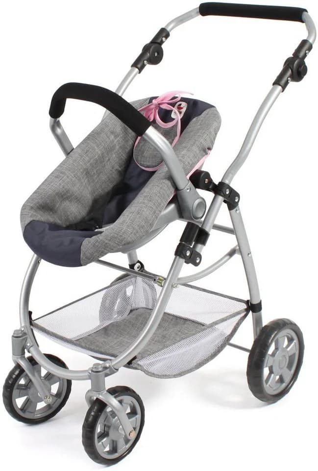 CHIC2000 Kombi-Puppenwagen Emotion All In 3in1 Grau-Navy - Bild 4