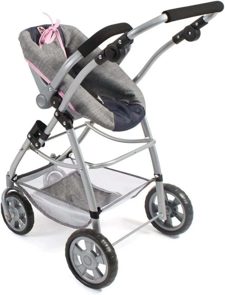 CHIC2000 Kombi-Puppenwagen Emotion All In 3in1 Grau-Navy - Bild 5