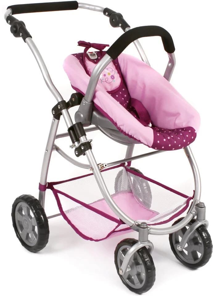 CHIC2000 Kombi-Puppenwagen Emotion All In 3in1 Schwarz
