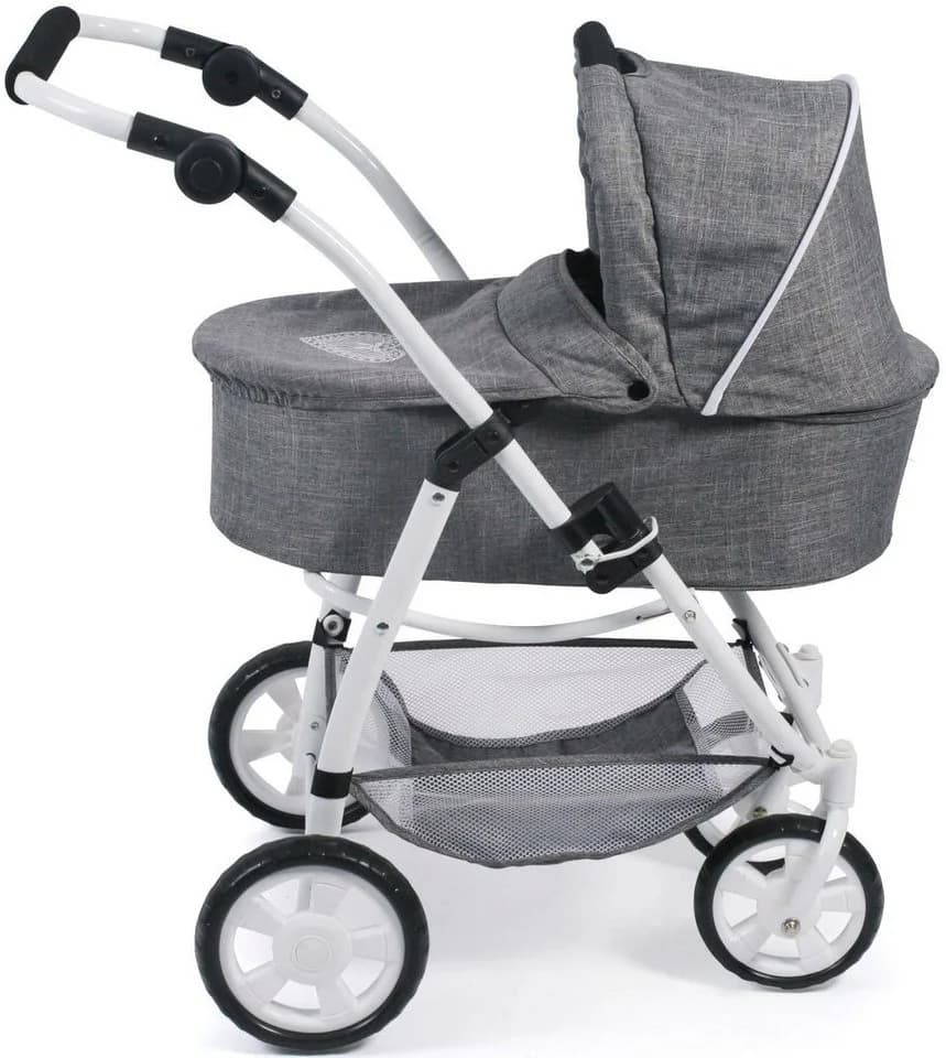 CHIC2000 Kombi-Puppenwagen Emotion All In 3in1 Jeans Grey - Bild 3
