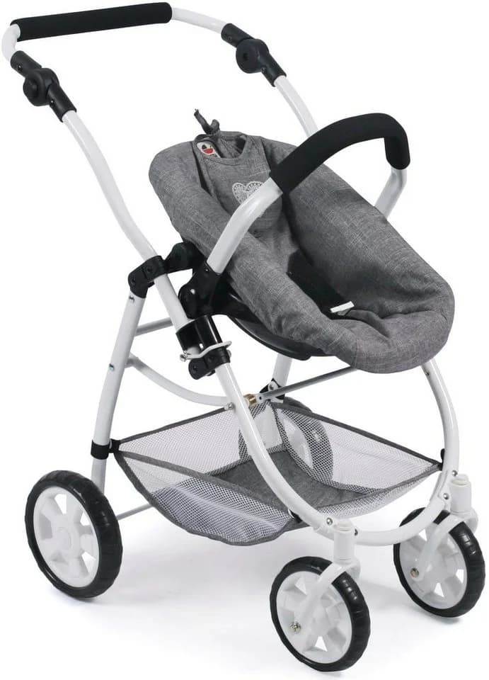 CHIC2000 Kombi-Puppenwagen Emotion All In 3in1 Jeans Grey - Bild 5