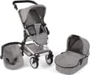 CHIC2000 Kombi-Puppenwagen Fides 3in1 Melange Grau Bild 2