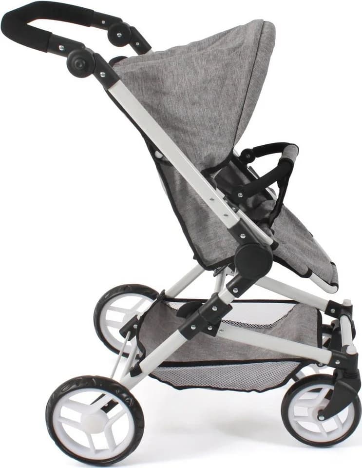 CHIC2000 Kombi-Puppenwagen Fides 3in1 Melange Grau - Bild 3