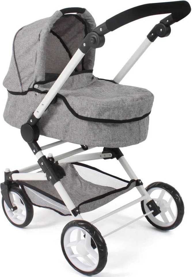 CHIC2000 Kombi-Puppenwagen Fides 3in1 Melange Grau - Bild 5