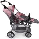 CHIC2000 Puppen-Zwillingsbuggy Vario Grau-Rosa Bild 3