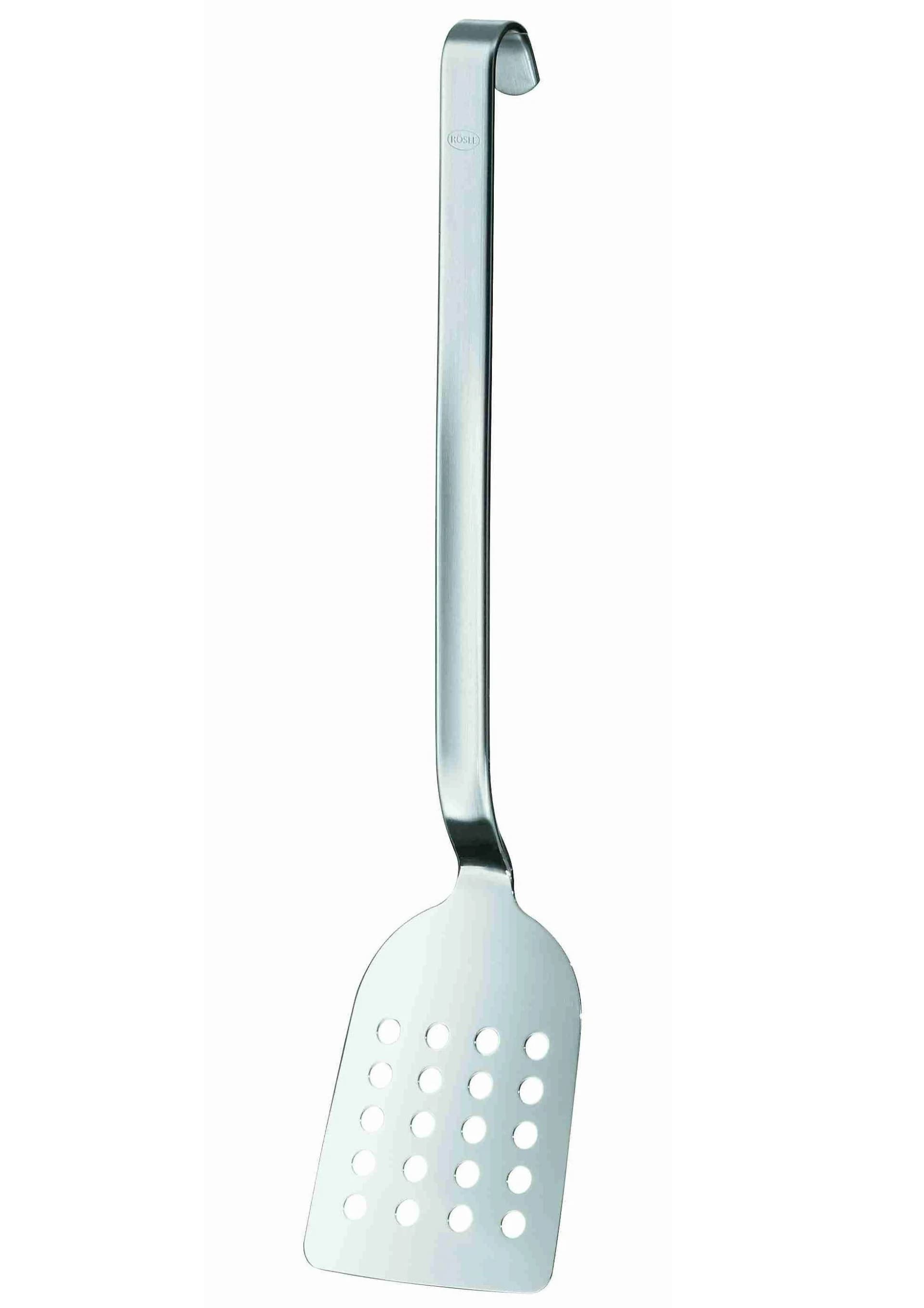 RÖSLE Pfannenschaufel Silber Edelstahl 18/0 Spülmaschinengeeignet