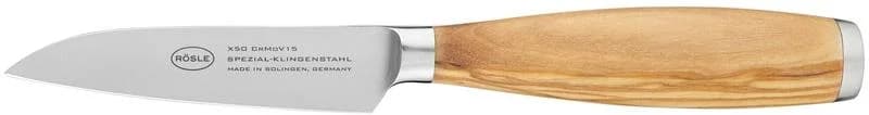 RÖSLE Gemüsemesser Artesano 9 cm Olivenholz Spezialklingenstahl