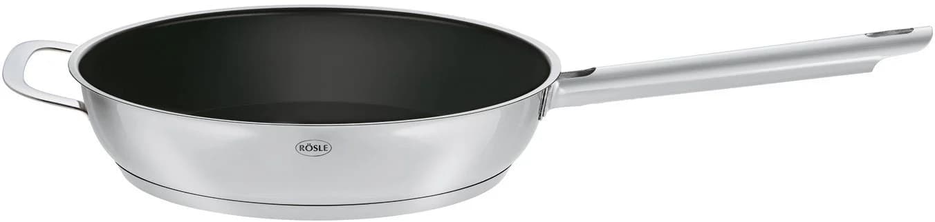 RÖSLE ELEGANCE Bratpfanne 32cm Edelstahl Silber Antihaft - Bild 2