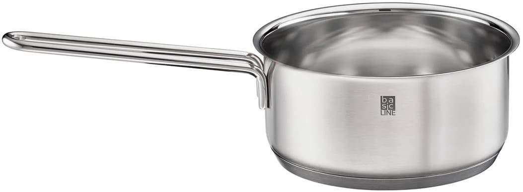 RÖSLE Basic Line Topf-Set 4-tlg. Silber Universaltöpfe mit Schüttrand und Glasdeckel - Bild 4