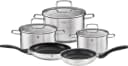 RÖSLE Basic Line Topf-Set 5-tlg. Silber Edelstahl Induktion Bild 2