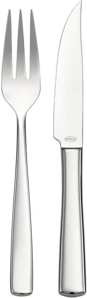 Steakbesteck RÖSLE ELEGANCE 12-tlg. Silber Edelstahl 18/10 - Bild 2