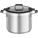 RÖSLE SILENCE PRO Gemüsetopf 8,7 L Silber/schwarz Edelstahl Induktion Bild 1