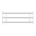 Fensterschutzgitter ALBERTS Secorino Style Silber Stahl Schutzgitter Bild 1