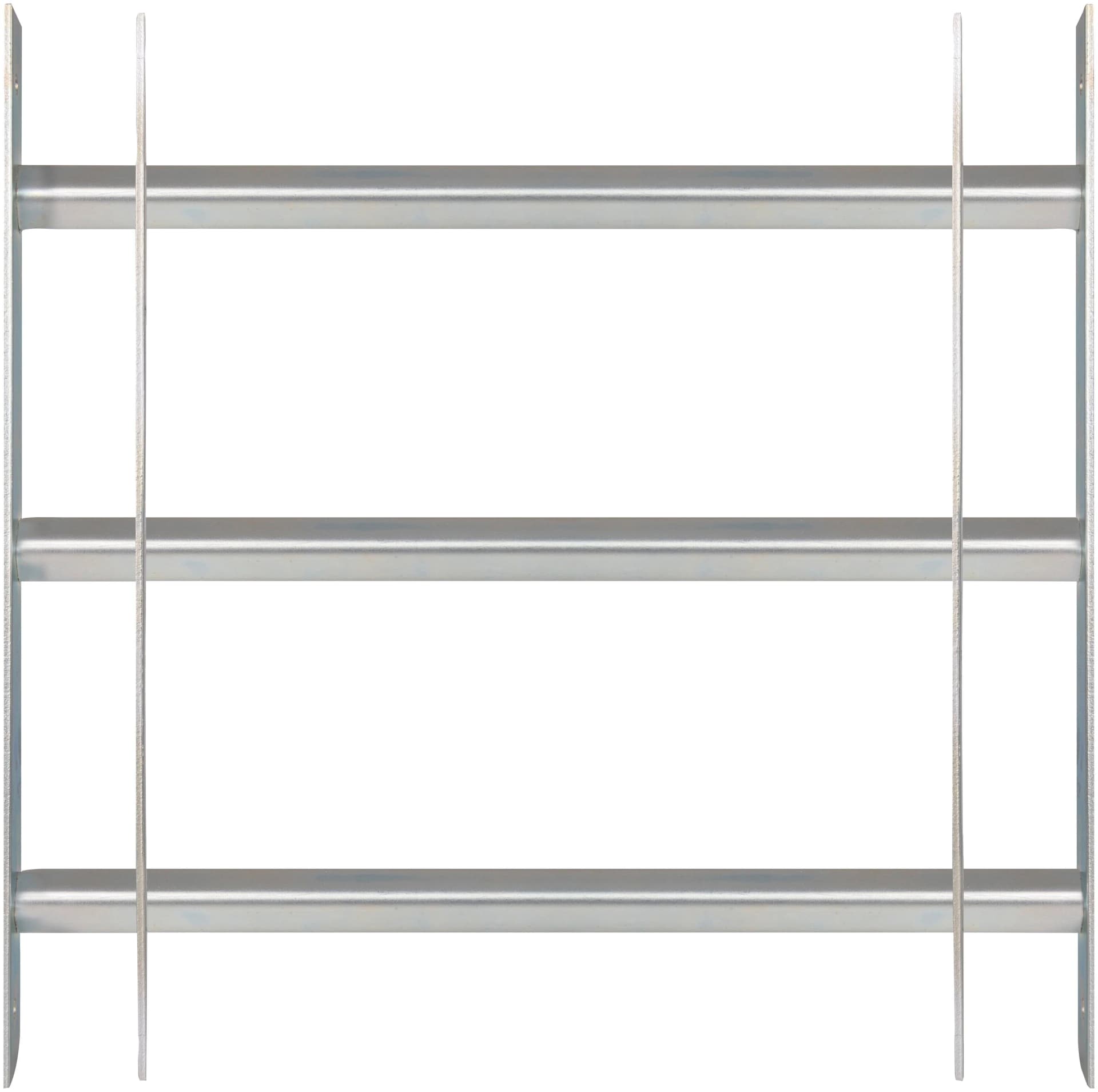Fensterschutzgitter ALBERTS Secorino Basic Silber Stahl