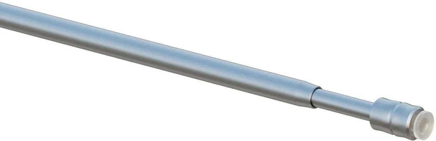 indeko Scheibenstange Screw Klemmstange Silber 9mm Bohrfrei