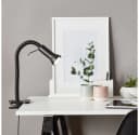 Brilliant Klemmleuchte Flex Schwarz E14 mit Flexarm Bild 1