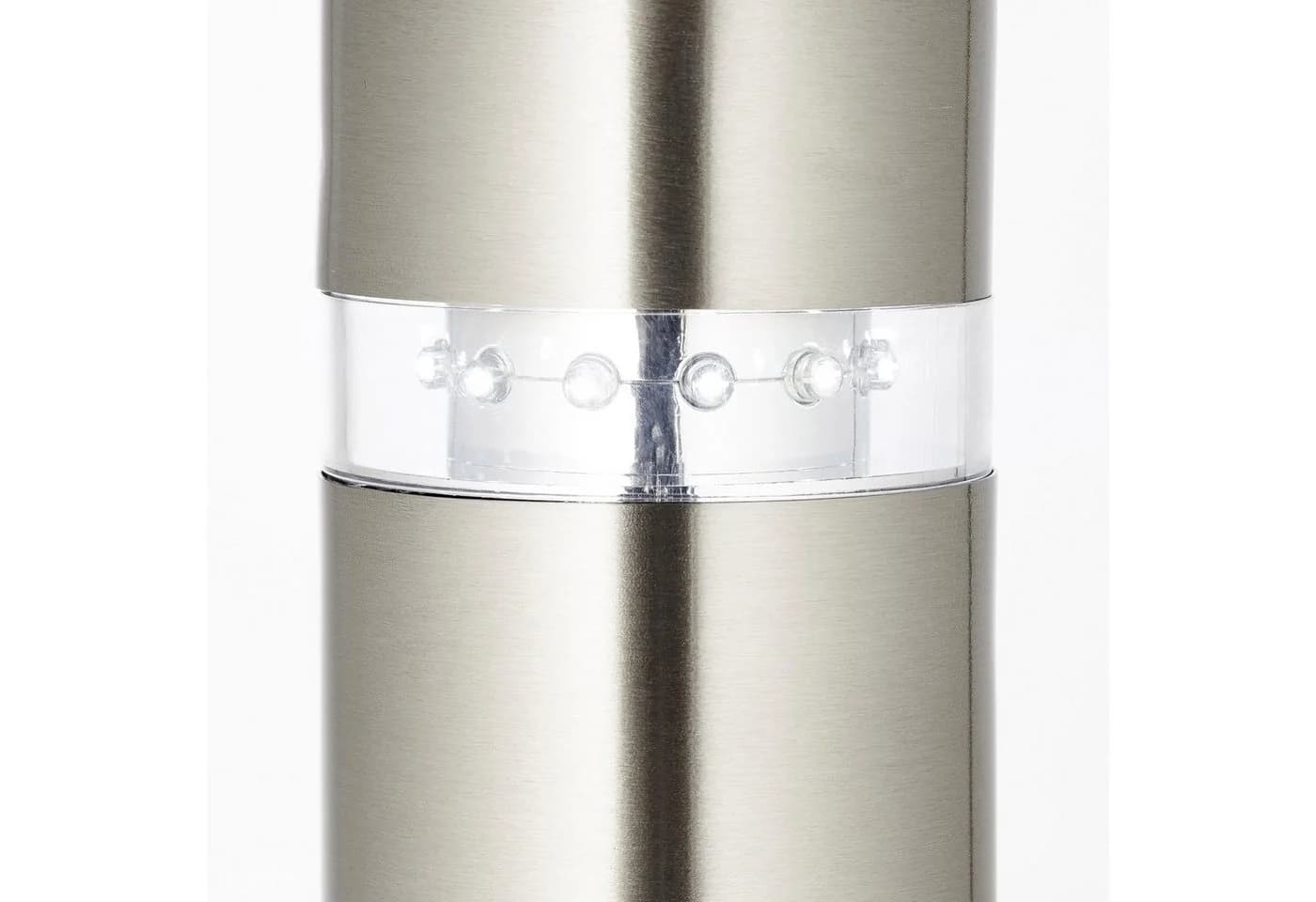 BRILLIANT Außen-Stehlampe Bole Edelstahl Silber mit Bewegungsmelder - Bild 4