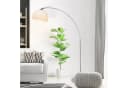 Brilliant Bogenlampe Vessa 1,7m chrom/weiß Bild 3