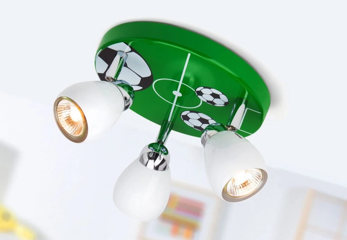 Brilliant LED-Deckenleuchte Soccer Dreiflammig