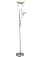 Brilliant Finn LED Deckenfluter Weiß Dimmbar Lesearm Bild 3