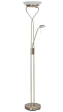 BRILLIANT LED Deckenfluter Ollie mit Lesearm dimmbar Bild 1