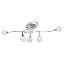 BRILLIANT Deckenstrahler Joya 6-flammig Chrom Grau Bild 2