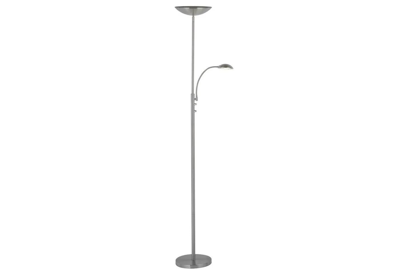 BRILLIANT Deckenfluter Rosanna LED mit Lesearm Grau Eisen - Bild 2