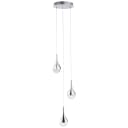 BRILLIANT Pendelleuchte Frizzante LED 3-flg chrom easyDim Bild 5