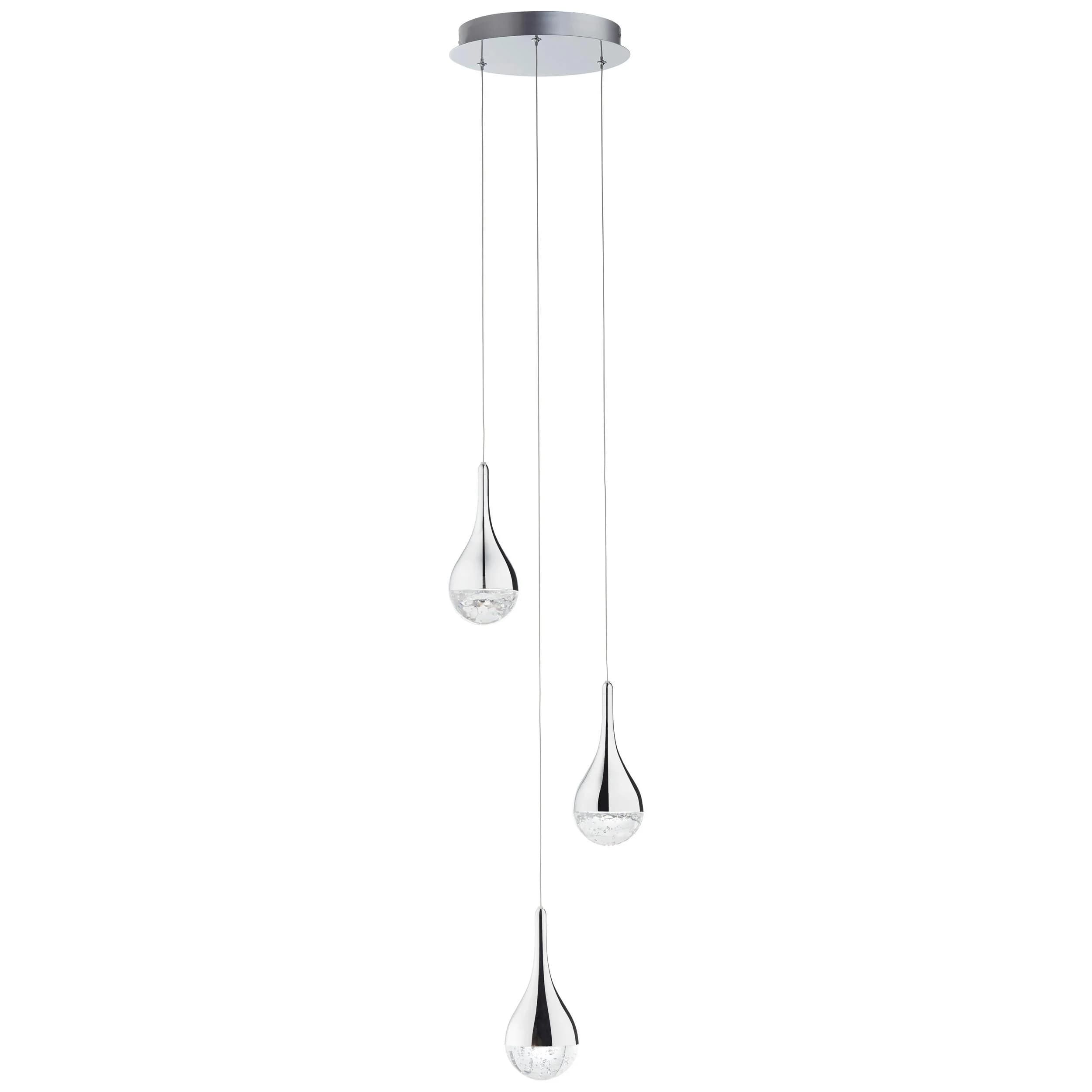 BRILLIANT Pendelleuchte Frizzante LED 3-flg chrom easyDim - Bild 5