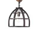 BRILLIANT Pendelleuchte Matrix Schwarz Antik E27 Dimmbar Bild 2