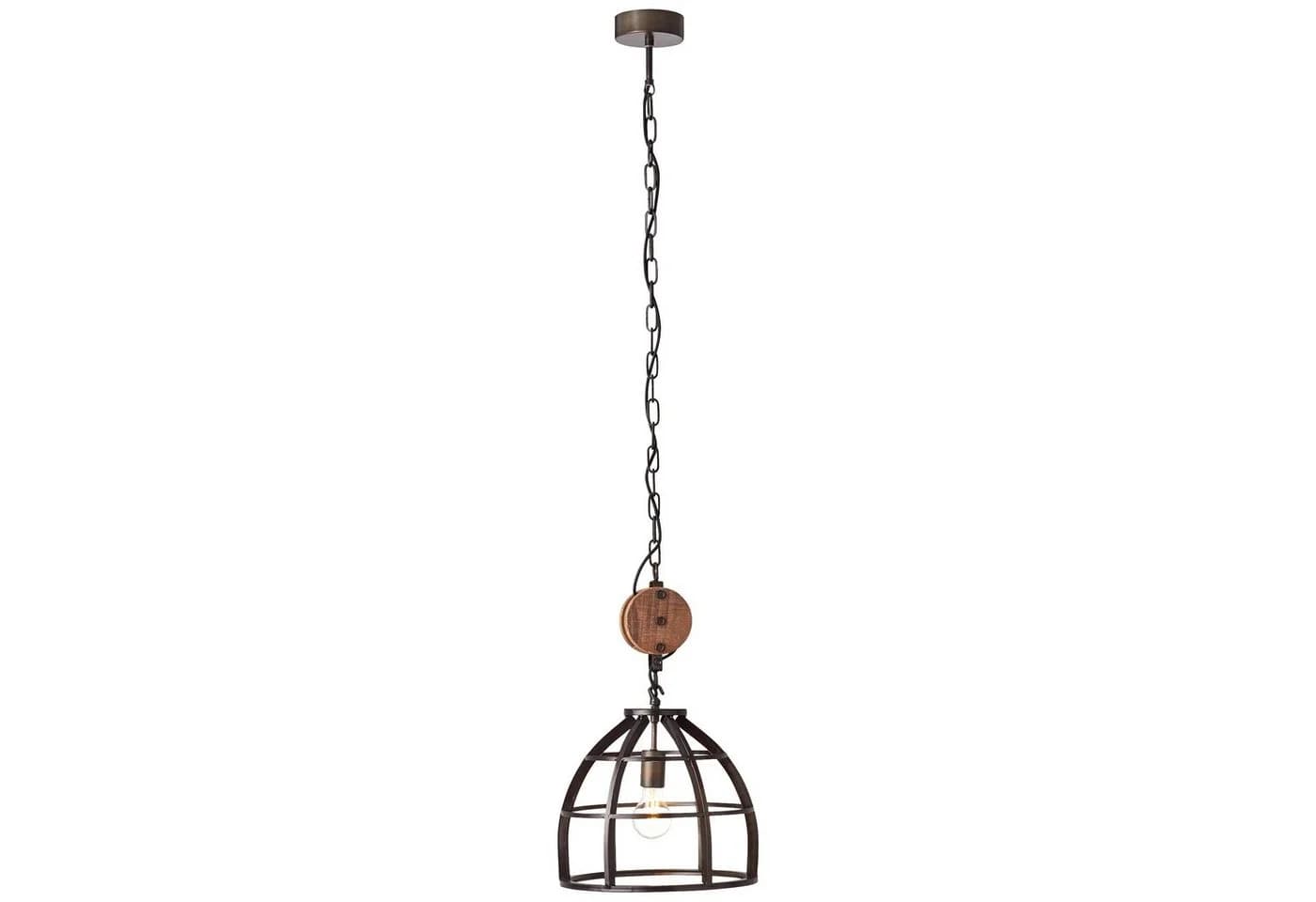 BRILLIANT Pendelleuchte Matrix Schwarz Antik E27 Dimmbar - Bild 3