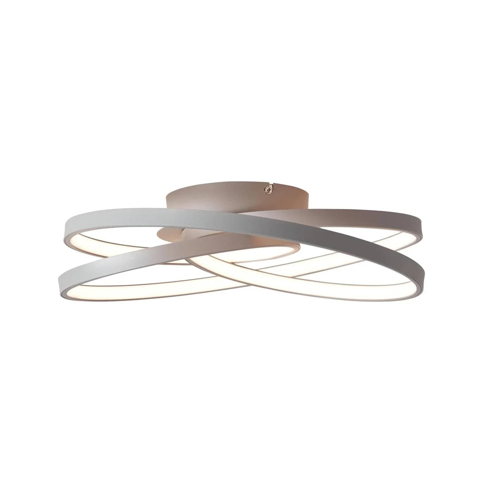 Brilliant LED-Deckenleuchte Labyrinth Grau