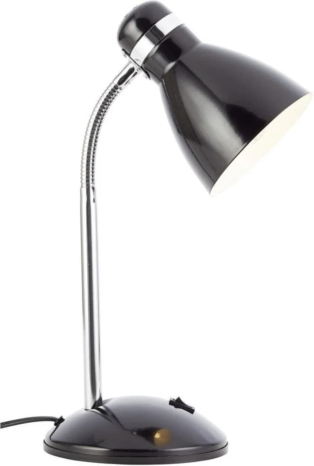 Brilliant Schreibtischlampe Allison Schwarz E27 Flexarm