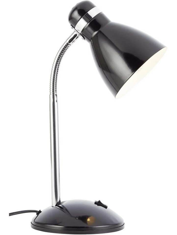 Brilliant Schreibtischlampe Allison Schwarz E27 Flexarm - Bild 2