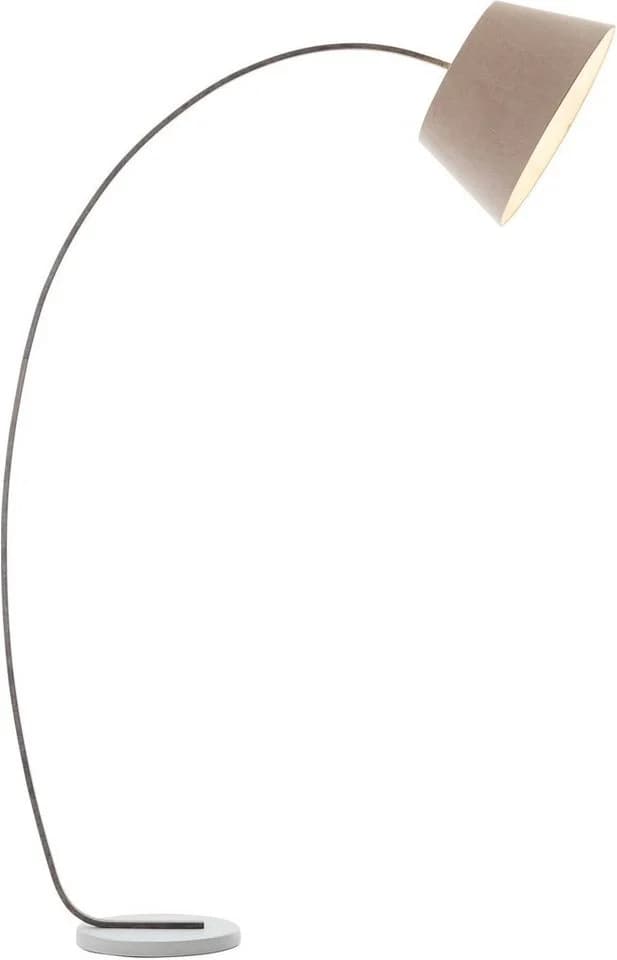 BRILLIANT Bogenlampe Brok Taupe Grau Schwenkbar Beton Metall - Bild 2