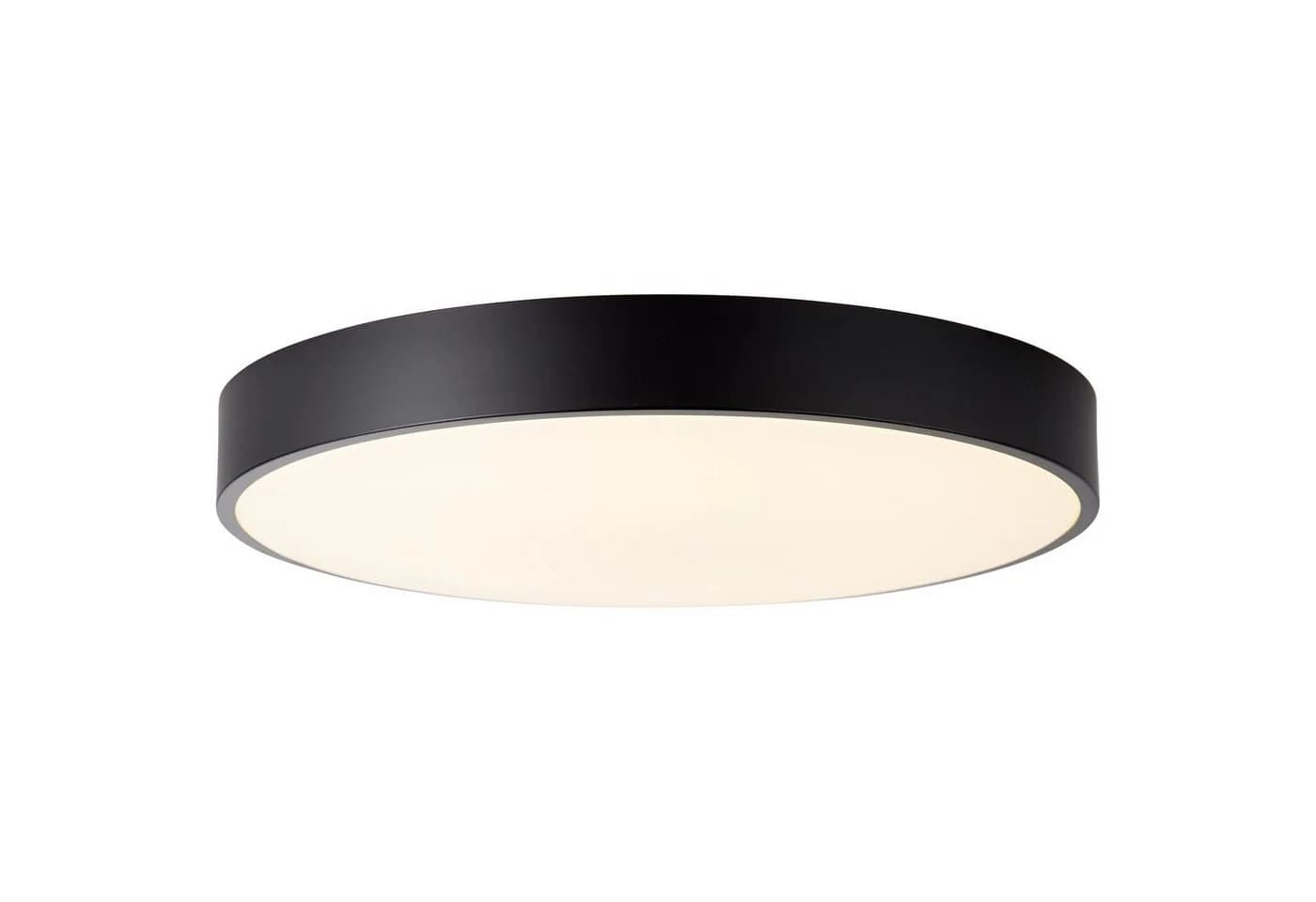 Brilliant Deckenleuchte Slimline LED CCT Fernbedienung Dimmbar 49cm Weiß Schwarz - Bild 3