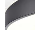 Brilliant Deckenleuchte Slimline LED CCT Fernbedienung Dimmbar 49cm Weiß Schwarz Bild 5