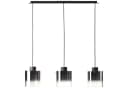 BRILLIANT Beth Pendelleuchte 3-flammig Braun Glas Metall Bild 2