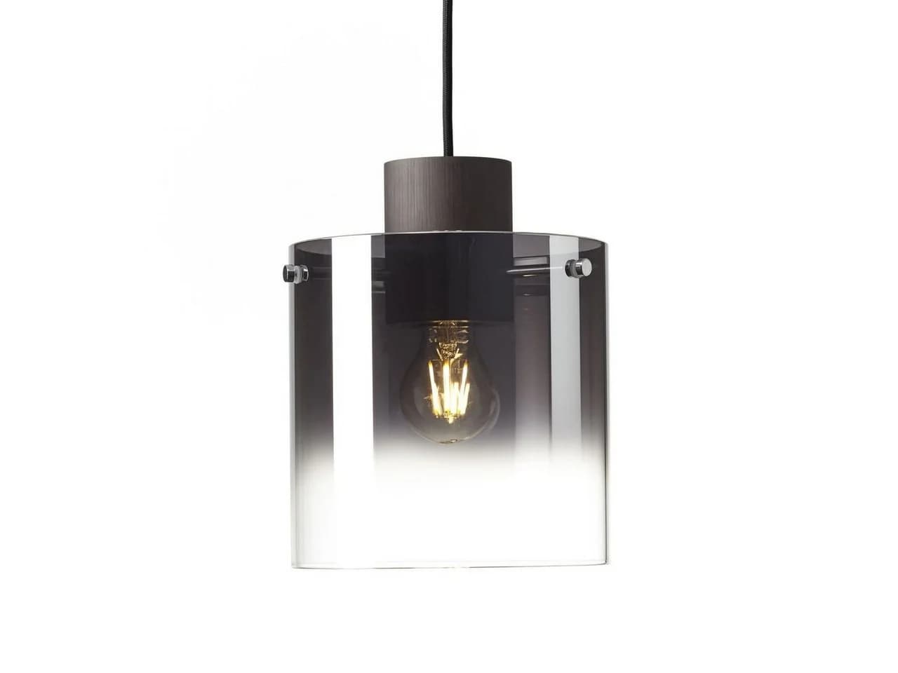 BRILLIANT Beth Pendelleuchte 3-flammig Braun Glas Metall - Bild 3