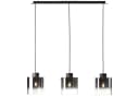 BRILLIANT Beth Pendelleuchte 3-flammig Braun Glas Metall Bild 5