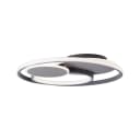 BRILLIANT LED Deckenleuchte Runda Dunkelgrau Dimmbar Fernbedienung Bild 1