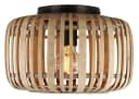 BRILLIANT Deckenleuchte Woodrow Bambus Braun E27 Dimmbar Bild 2