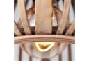 BRILLIANT Deckenleuchte Woodrow Bambus Braun E27 Dimmbar Bild 3