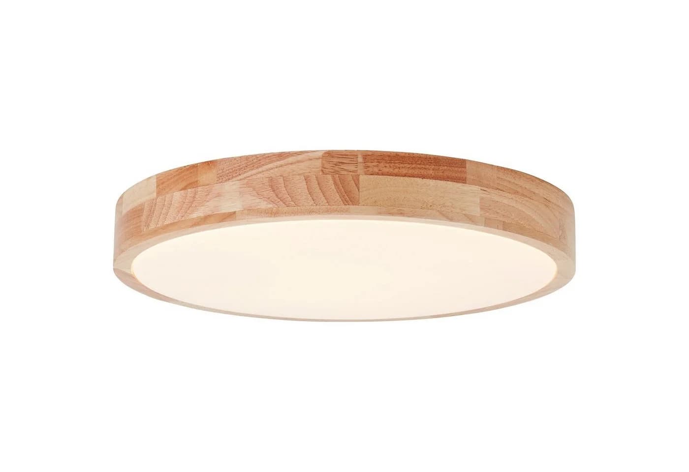 BRILLIANT Slimline LED Wand- und Deckenleuchte Holz Weiß - Bild 3