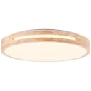 BRILLIANT LED Deckenleuchte Woodbury Holz Weiß Dimmbar Bild 4