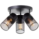 BRILLIANT Deckenstrahler Kamolo Beige/Schwarz 3-flammig 30,5 cm Bild 5