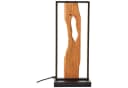 BRILLIANT LED Tischleuchte Chaumont Schwarz Holz 50cm Bild 2