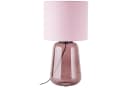 Brilliant Tischleuchte Hydra Lila Glas Textil Klassisch Bild 2